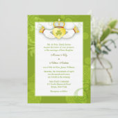 キュイ芸術的クラダグハートアイリッシュ結婚ズ 招待状 (スタンド正面)