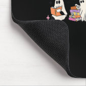 キュイ読ズ幽霊ハロウィーン幽霊ブックシ不気味ー マウスパッド (コーナー)