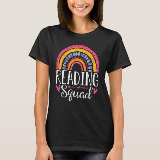 キュイ読ズ班の読介入者先生 Tシャツ (正面)