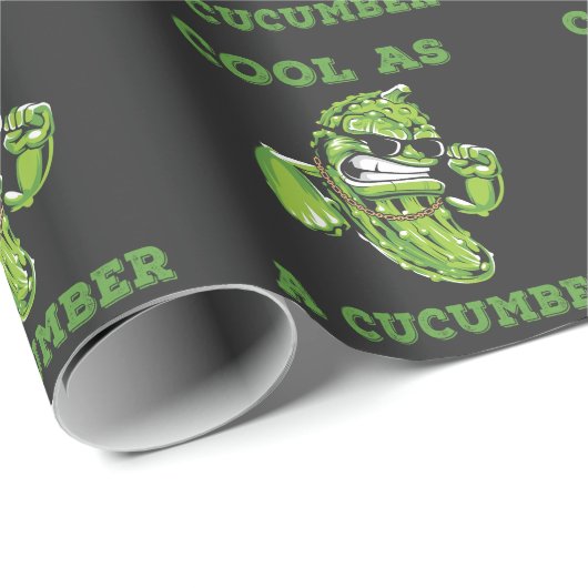 キュウクールリの漬物野菜として ラッピングペーパー (ロールコーナー)