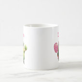 キュウリおもしろいのサングラスとお辞儀が楽しめるキュウリ コーヒーマグカップ (中央)