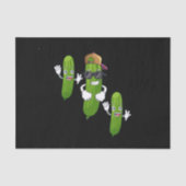 キュウリおもしろいの漬物踊り食品 薄葉紙 (正面)