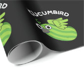 キュウリおもしろいバードベジキュウリパンプンダークBG ラッピングペーパー (ロールコーナー)