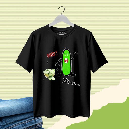 キュウリおもしろいー Tシャツ
