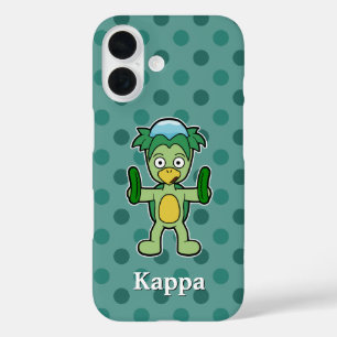 キュウリのかわいいカッパ iPhone 16ケース