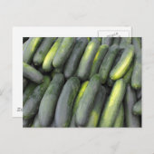 キュウリの販売量が多い ポストカード (正面/裏面)
