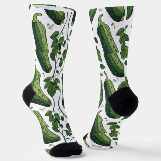 キュウリの靴下 ソックス (傾斜あり)