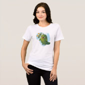 キュウリは本当だ トライブレンドＴシャツ (正面全面)