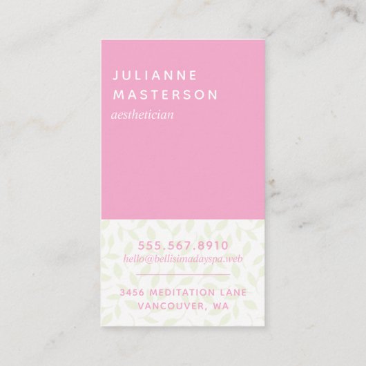 キュウリアイズスパレディ 名刺 (裏面)