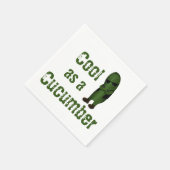 キュウリカッコいいとして スタンダードカクテルナプキン (角)