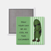 キュウリカッコいいとして マグネット (正面/裏面)