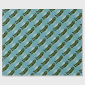 キュウリカッコいいとして ラッピングペーパー (フラット)