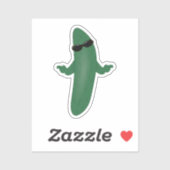 キュウリカッコいいー シール (シート)