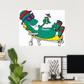 キュウリカッコいいー ポスター (ホームオフィス)