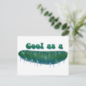 キュウリカッコいいー ポストカード (スタンド正面)