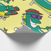 キュウリクール ラッピングペーパー (角)