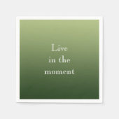 キュウリグリーン スタンダードカクテルナプキン (正面)