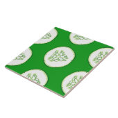 キュウリスライスのパターン タイル (側面)