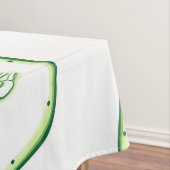 キュウリスライスのパターン テーブルクロス (インサイチュ)