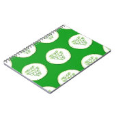 キュウリスライスのパターン ノートブック (左側)