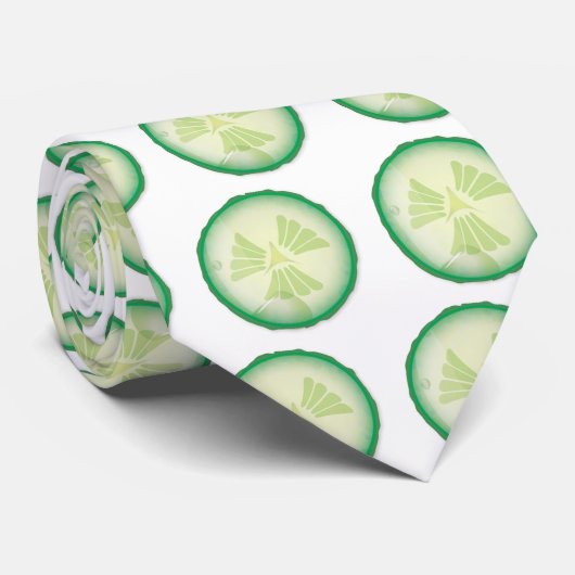 キュウリスライス ネクタイ (ロール)