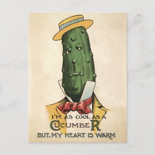 キュウリビクトリアンーのはがき ポストカード (正面)