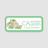 キュウリーフィンガーサンドイッチアフタヌーンティールームカフェ 名札 (正面)