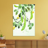 キュウリ中国のー キャンバスプリント (インサイチュ (リビング))