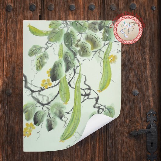 キュウリ中国のー フォトプリント           