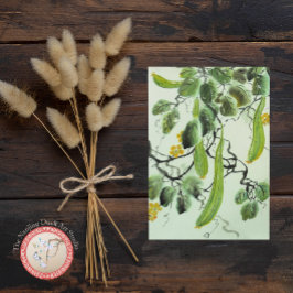 キュウリ中国のー ポストカード