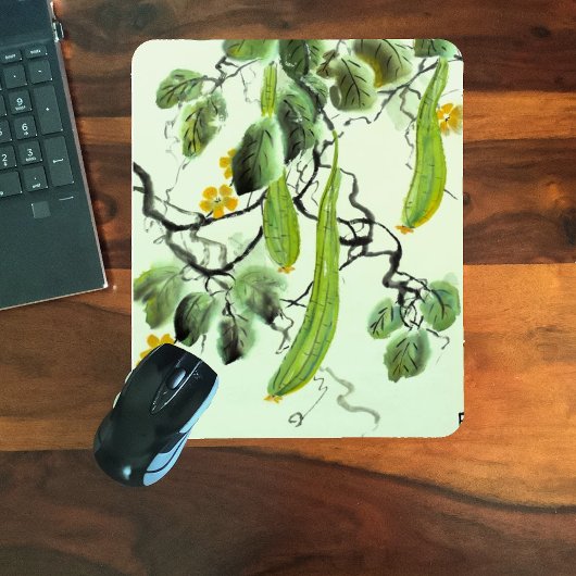 キュウリ中国のー マウスパッド