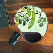 キュウリ中国のー マウスパッド