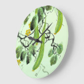 キュウリ中国のー ラージ壁時計 (傾斜)