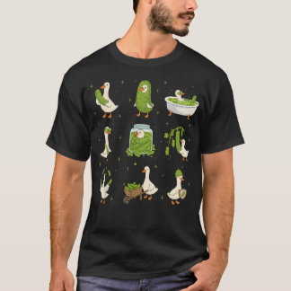キュウリ大好きおもしろデザイン Tシャツ