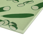 キュウリ模様 カッティングボード (角)