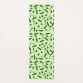 キュウリ模様 ヨガマット (正面)