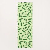 キュウリ模様 ヨガマット (裏面)