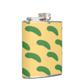 キュウリ漬け野菜好きの食べ物ユーモア フラスク (右)