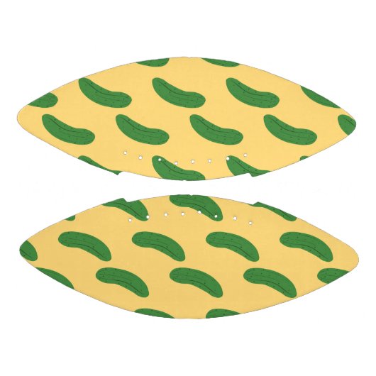 キュウリ漬け野菜好きフードユーモア アメリカンフットボール (パネル)