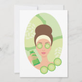 キュウリ顔 招待状 (正面)