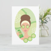 キュウリ顔 招待状 (スタンド正面)