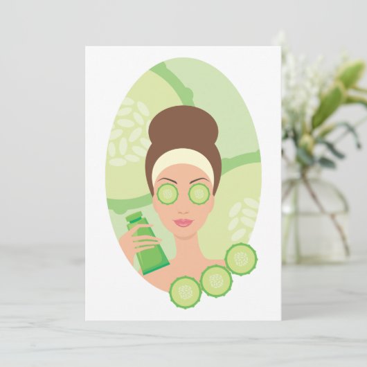 キュウリ顔 招待状 (スタンド正面)