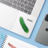 キュウリ シール (ノートパソコンとiPhone)