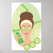 キュウリ フェイシャル ポスター (正面)