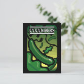キュウリ ポストカード (スタンド正面)