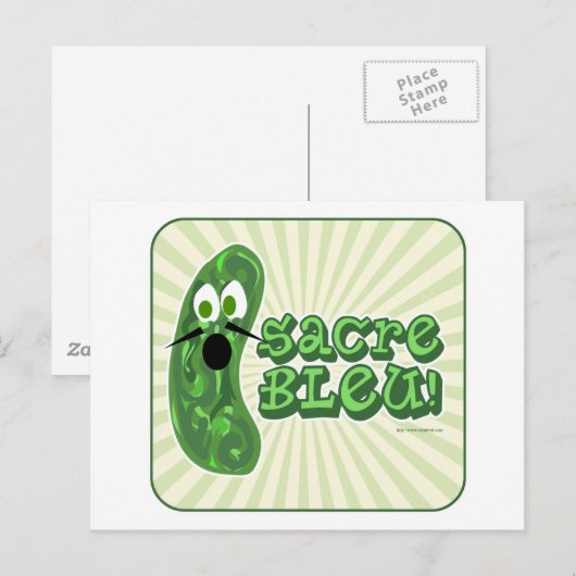 キュウリ ポストカード (正面/裏面)