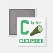 キュウリ マグネット (正面/裏面)