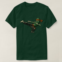 キュウリJKDファイター - ヴィンテージ レトロ 武術  Tシャツ