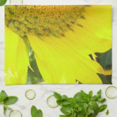 キュシェントゥフヘルゲルベゾンネンブルーム キッチンタオル (折り畳み)