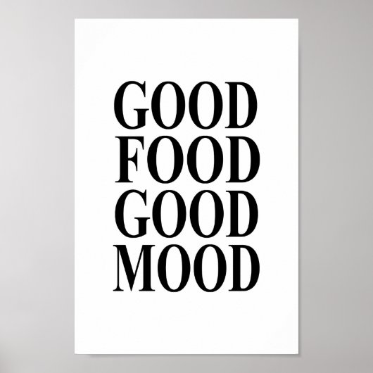 キュシェンポスターグッドフードグッドムード ポスター (正面)